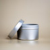 Серебряная металлическая банка мини. 1 упаковка-(24 штук)